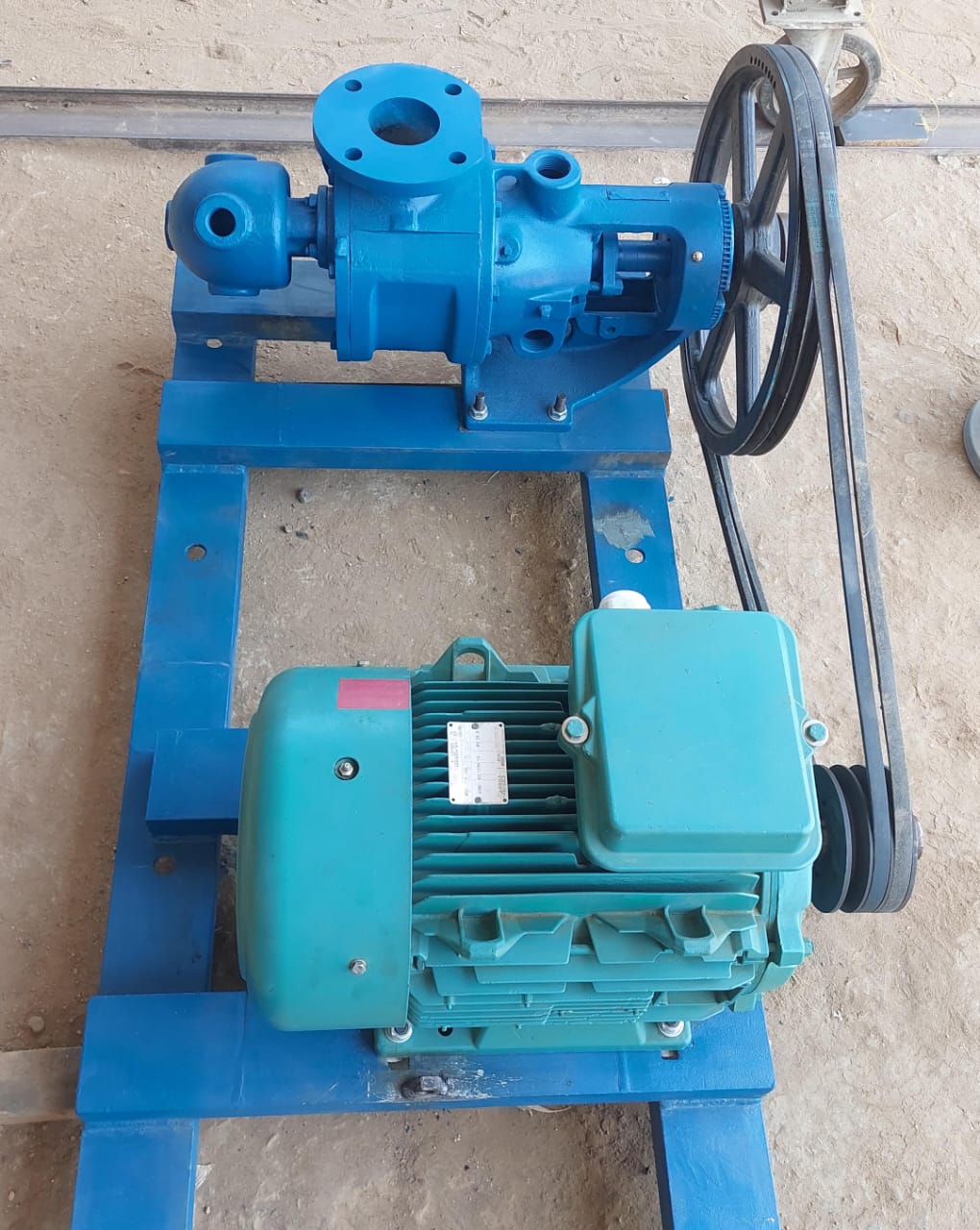 3 " pump oil heating system